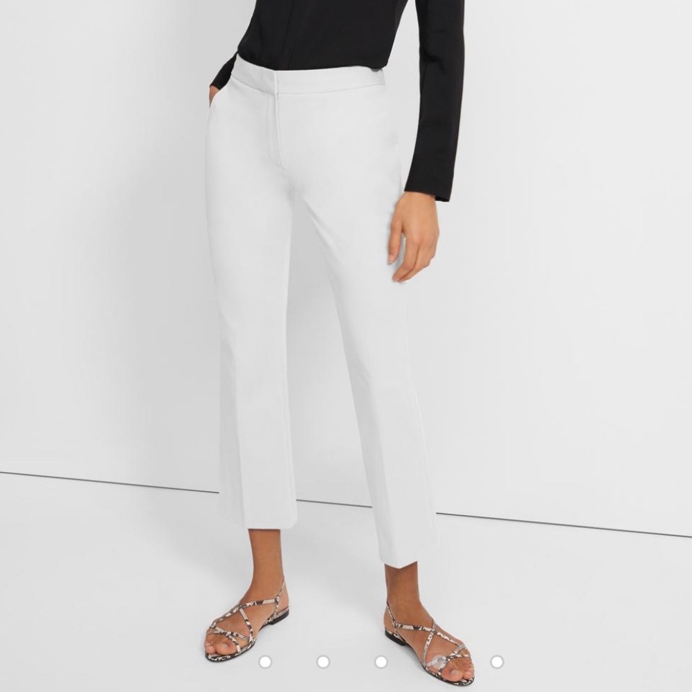 Theory BNWT Kick Pants in Bi-Stretch Cotton Twill